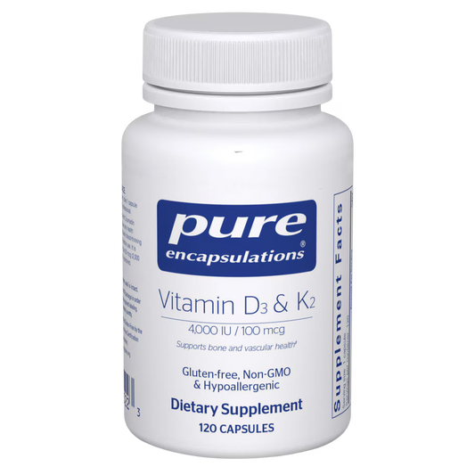 Pure Encapsulation Vitamin D3 & K2